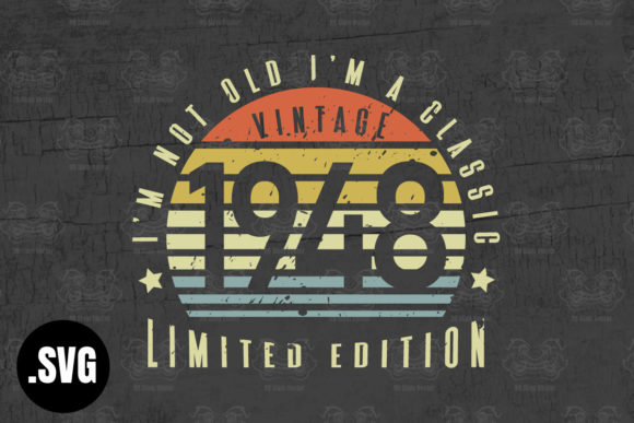 Download Vintage 1948 I'm Not Old I'm a Classic - Vintage Collection
