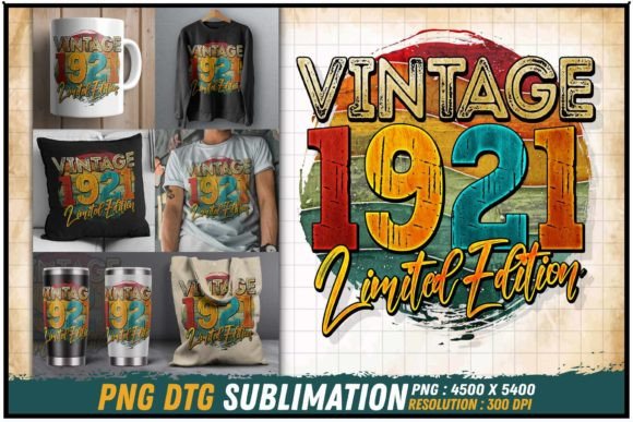 Download Vintage 1921 Limited Edition Retro Round - Vintage Collection