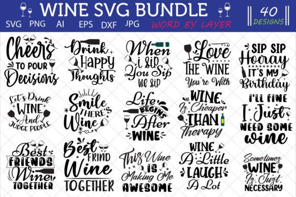 Download ALCOHOL SVG BUNDLE,WINE SVG, BEER SVG. - Wine svg Collection