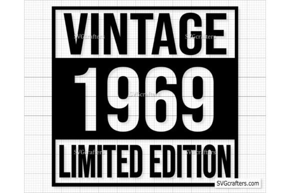 Download Vintage 1969 Svg Png, 53rd Birthday Svg - Vintage Collection