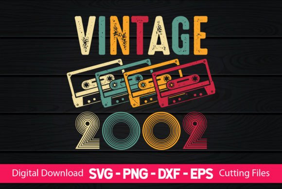 Download Vintage 2002 21th Birthday Gifts - Vintage Collection