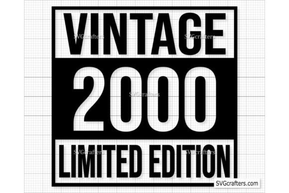 Download Vintage 2000 Svg Png, 22nd Birthday Svg - Vintage Collection