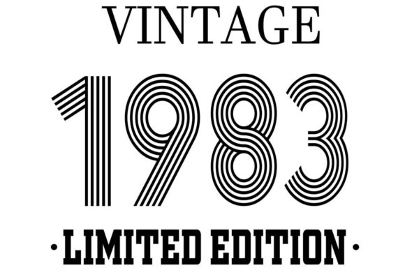 Download Vintage Since 1983 Svg, Birthday Svg, 39 - Vintage Collection