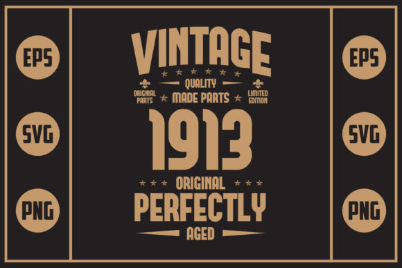 Download Vintage 1913 Original Perfectly Aged - Vintage Collection