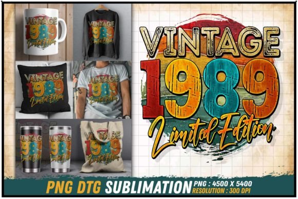 Download Vintage 1989 Limited Edition Retro Round - Vintage Collection