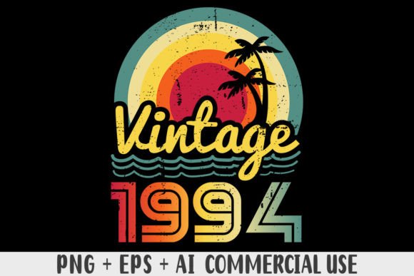 Download Vintage 1994 PNG Sublimation Design - Vintage Collection